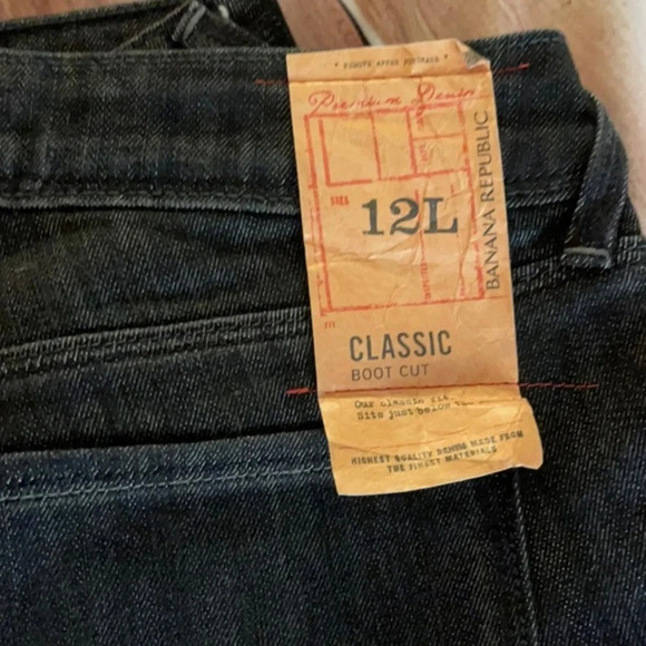 Vintage Banana Republic Classic Boot Cut Jeans - Picture 3 of 7